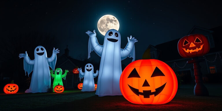 Aufblasbare Halloween-Dekoration für Zuhause