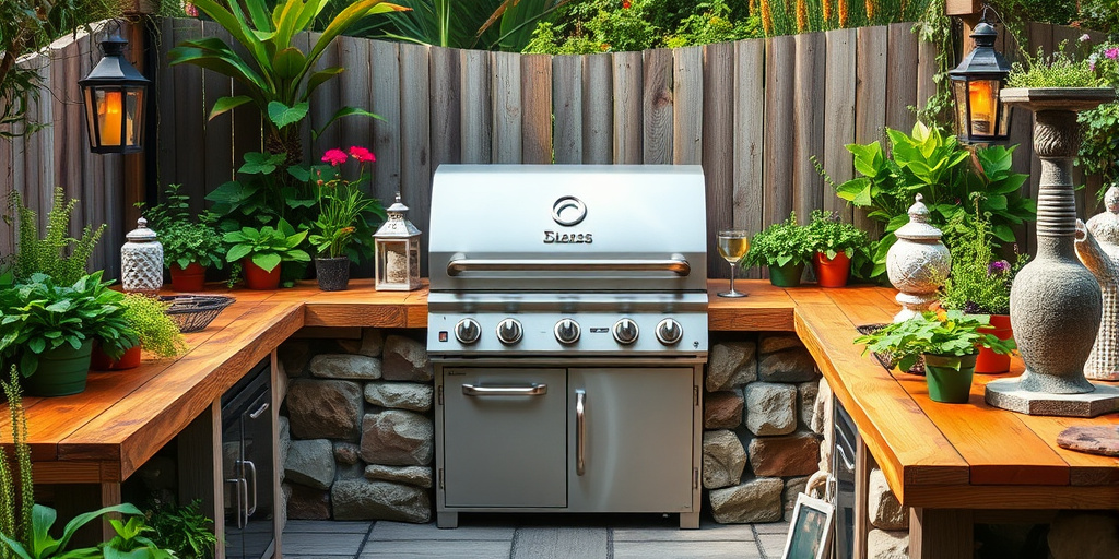 BBQ-Paradies mit Deko gestalten