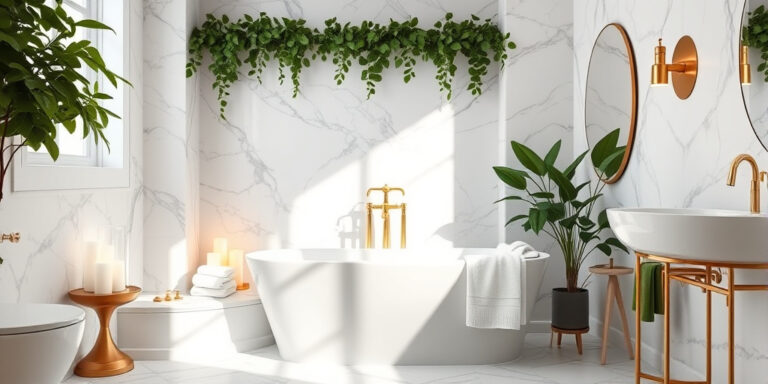 Badezimmer kreativ umgestalten!