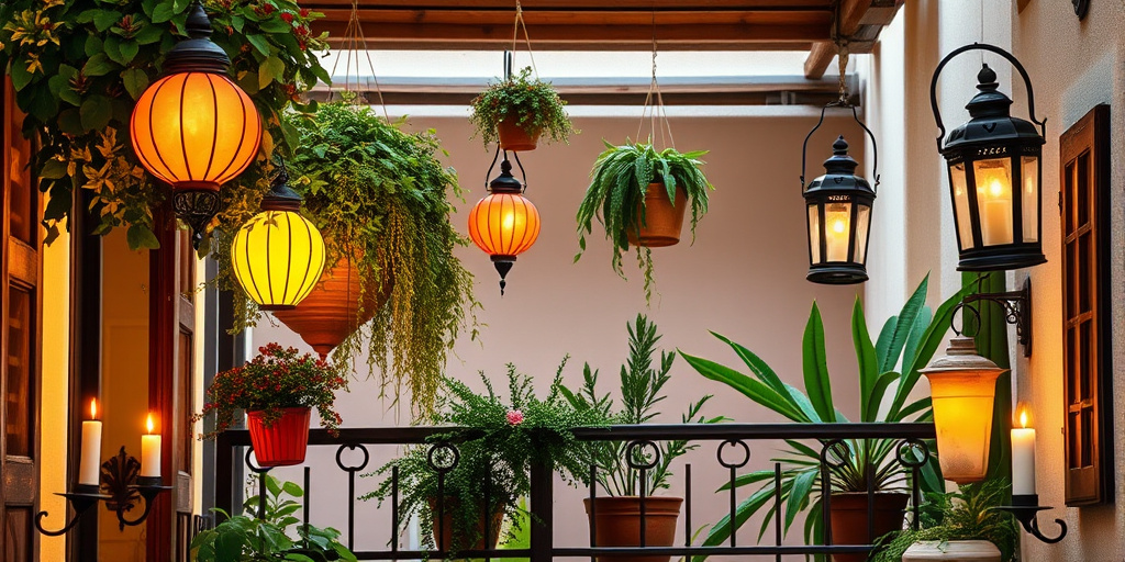 Balkon-Deko Tipps - - Thematische Accessoires für den Wow-Effekt