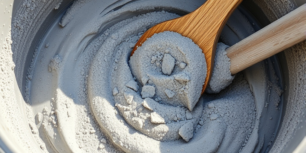 Beton-Deko im Garten - Betonmischung richtig anrühren