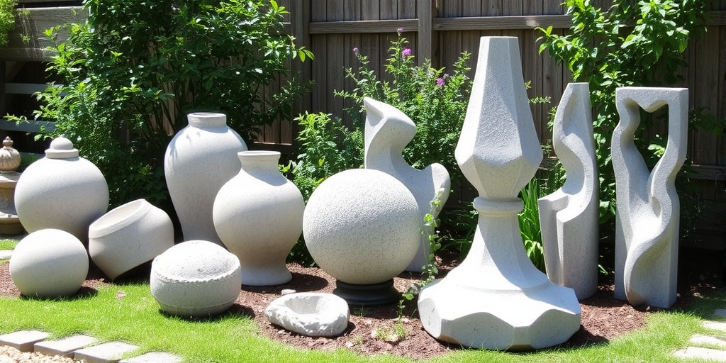 Beton-Deko im Garten - Formen und Schablonen auswählen