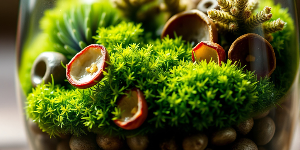 DIY-Deko: Moos und Baumrinde - DIY Moos-Terrarien kreieren