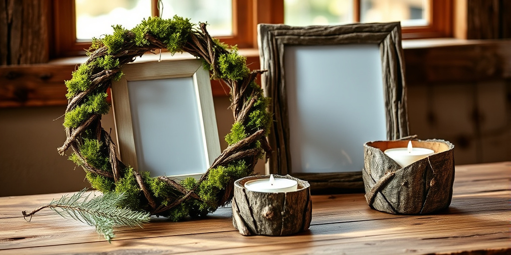 DIY-Deko: Moos und Baumrinde - Upcycling-Ideen mit Waldmaterialien