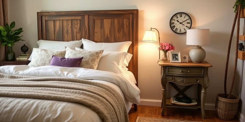 Deko-Ideen für Schlafzimmer - - Möbel mit Charakter
