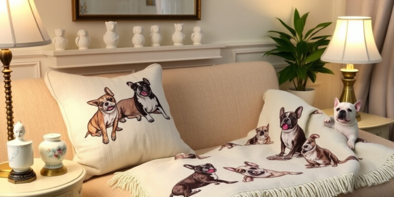 Französische Bulldogge Deko Ideen