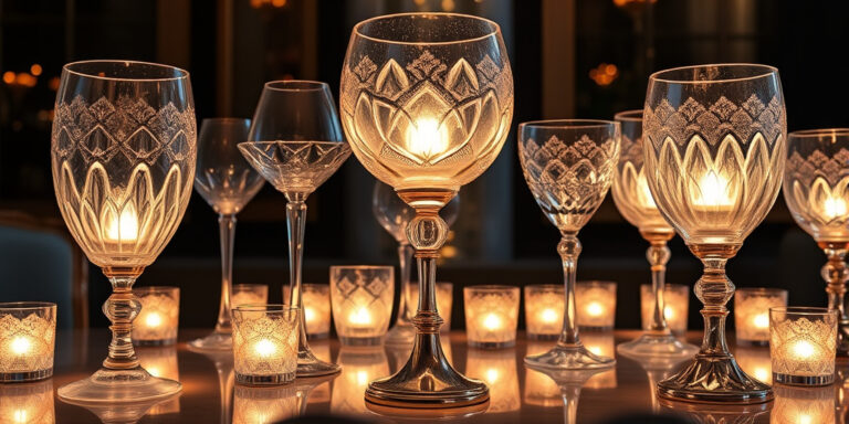 Glamouröse Windlichter für Zuhause