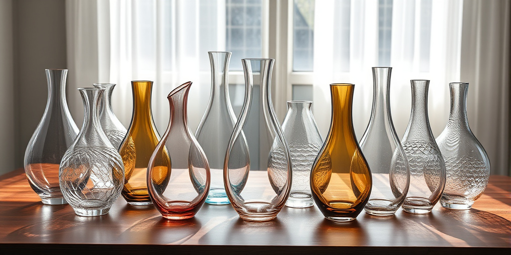 Glasvasen: Stilvoll und vielfältig
