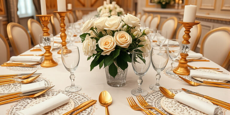 Goldene Hochzeit Tischdeko Ideen