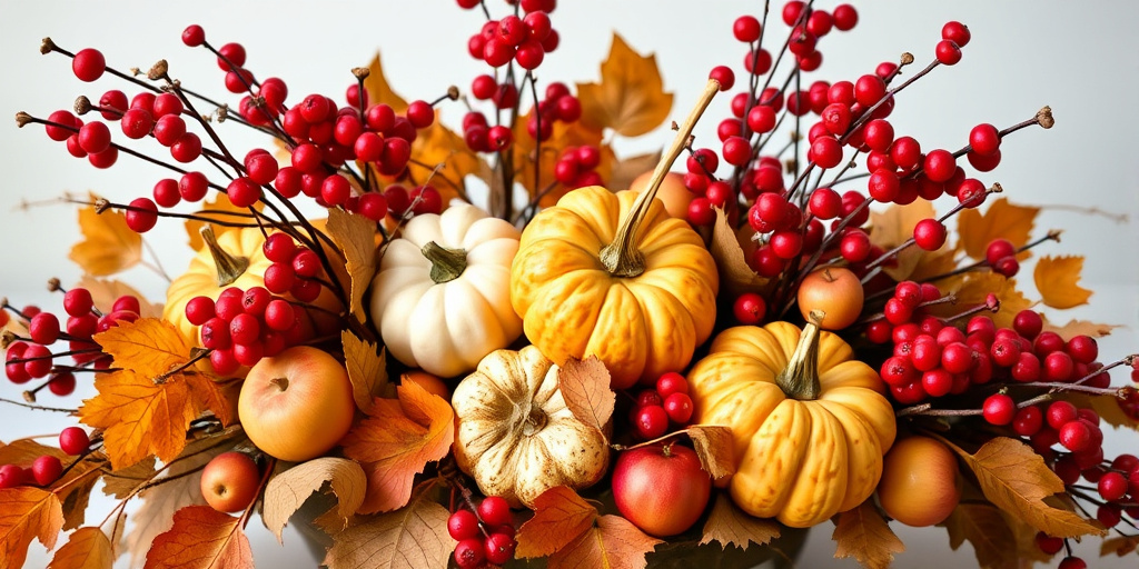 Herbstgesteck selber machen - Akzente setzen