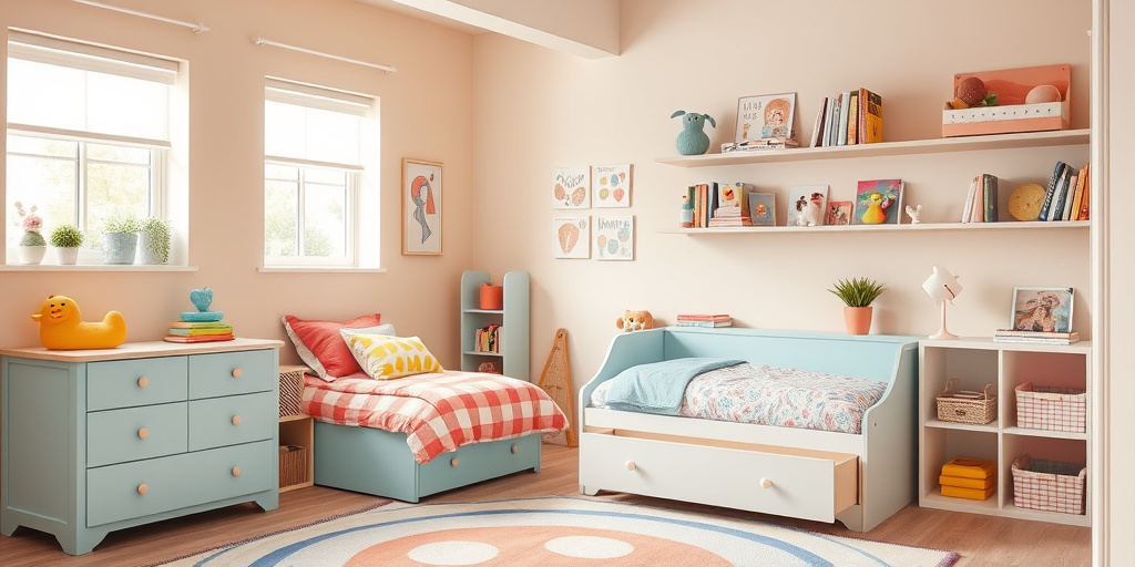 Kinderzimmer Deko-Ideen - - Möbel mit Mehrwert: Kreative Aufbewahrungslösungen und multifunktionale Designs
