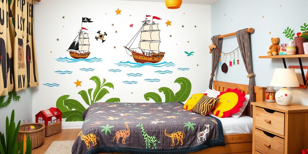 Kinderzimmer Deko-Ideen - - Thematische Accessoires: Kleine Details mit großer Wirkung für fantasievolle Abenteuer