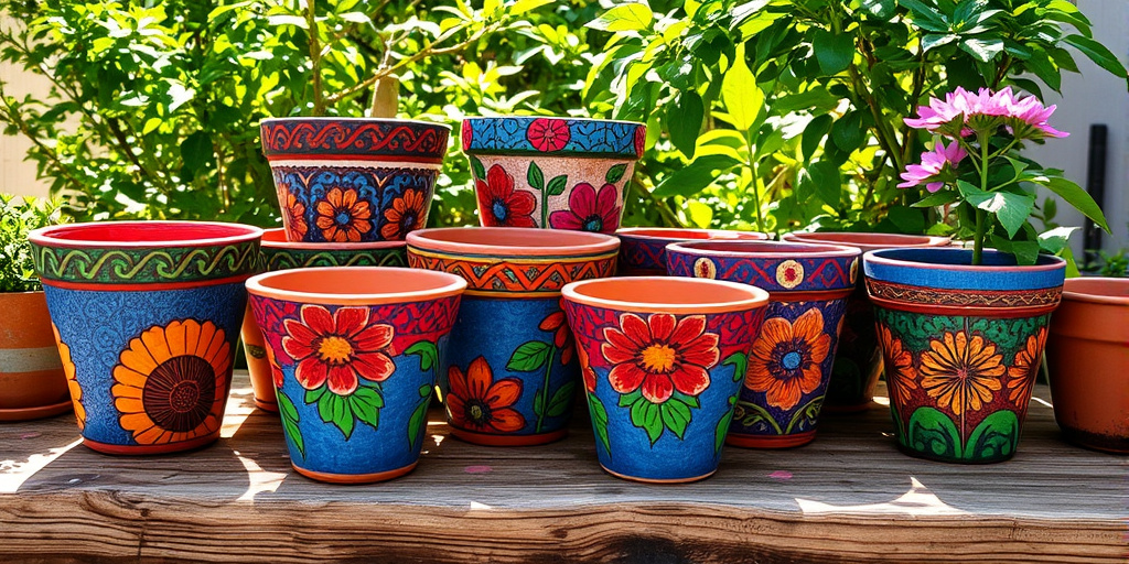 Kreative Blumentopf-Dekoration Ideen