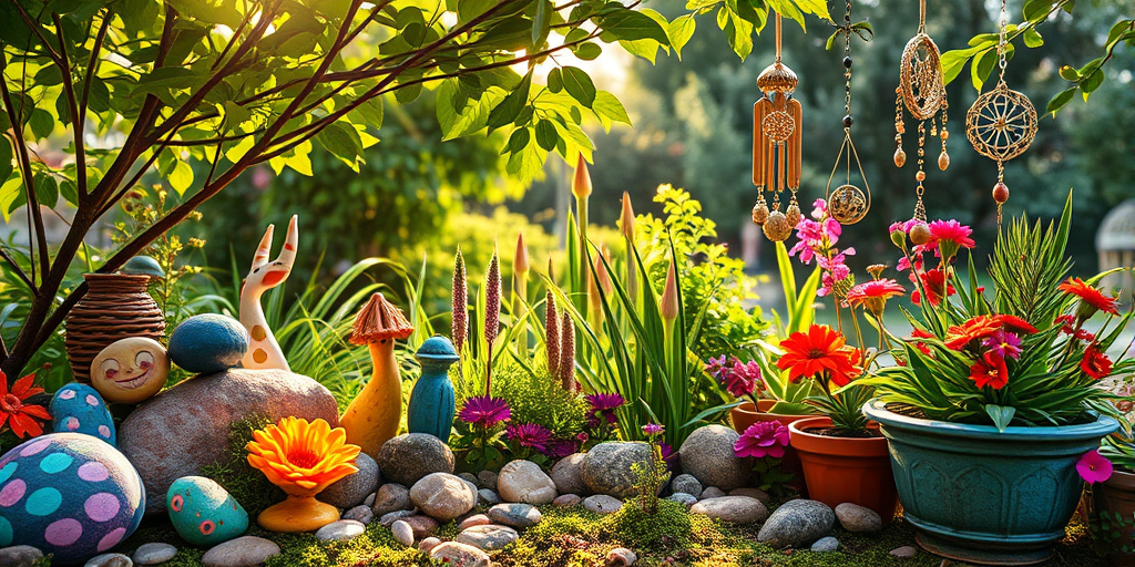 Kreative Garten-Deko selber machen.