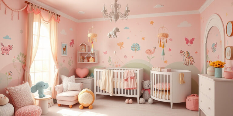 Kreative Kinderzimmer-Dekoration Ideen