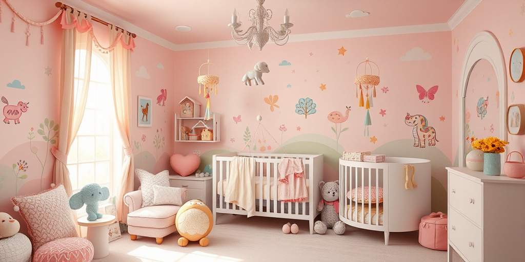 Kreative Kinderzimmer-Dekoration Ideen