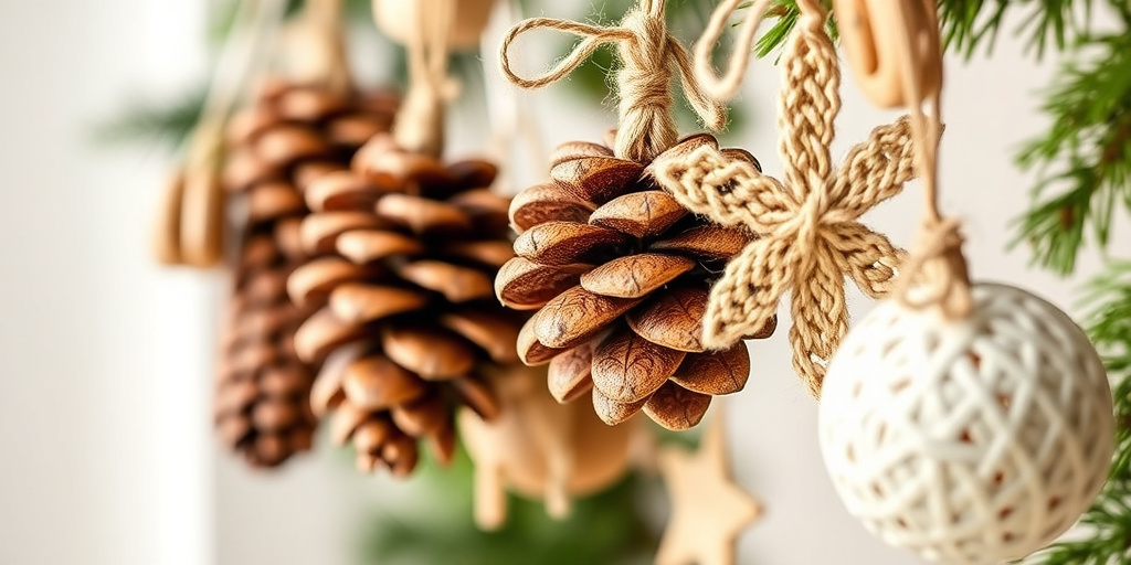 Kreative hängende Weihnachtsdeko-Ideen