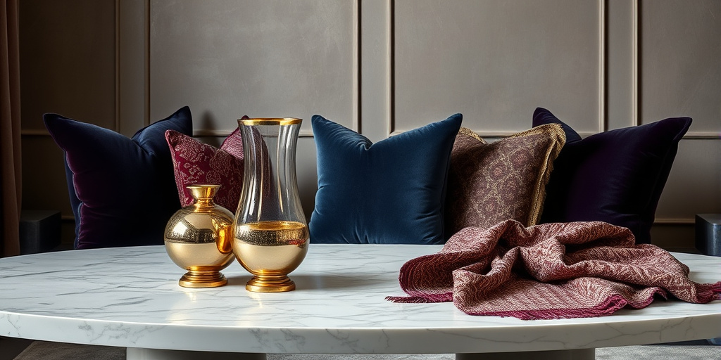 Luxus Wohnaccessoires stilvoll wählen