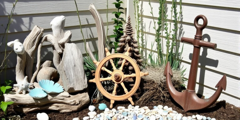 Maritime Garten-Deko für Zuhause