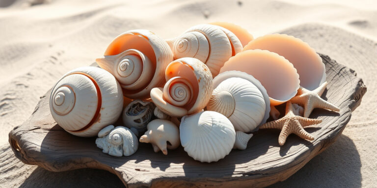 Maritimes Flair mit Muscheln