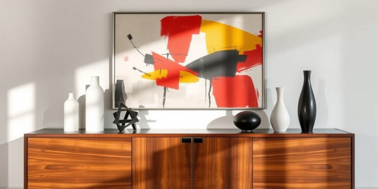 Moderne Sideboard Deko Ideen