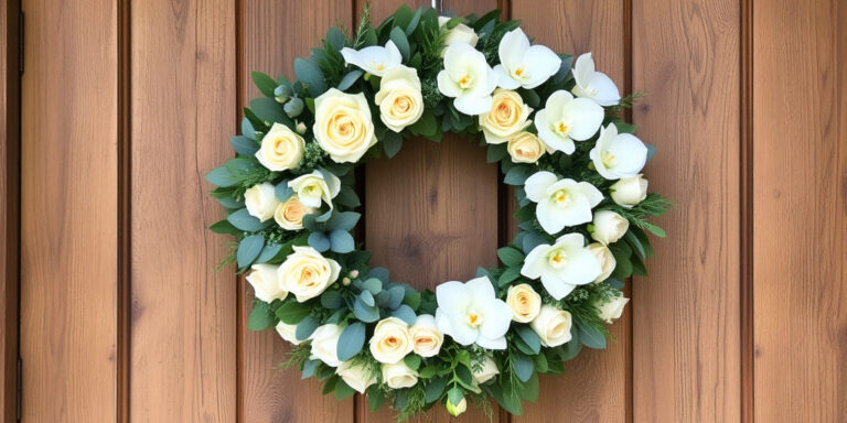 Moderne Türkränze für Hochzeiten