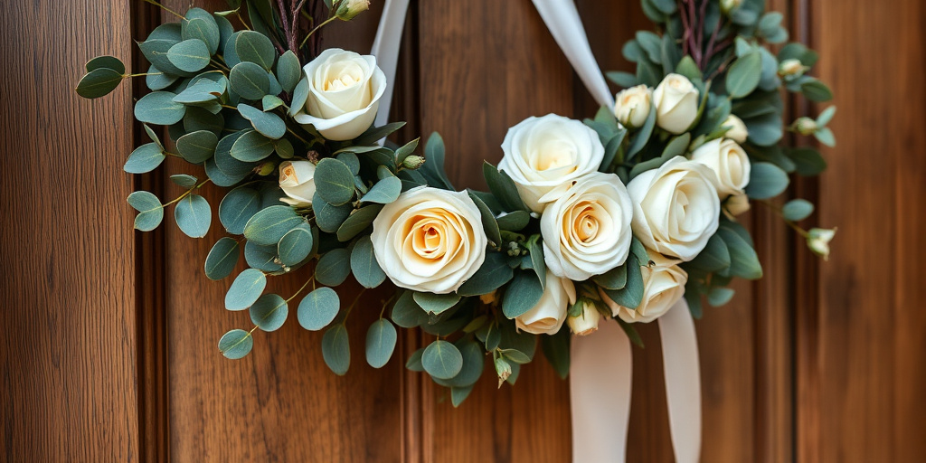 Moderne Türkränze für Hochzeiten