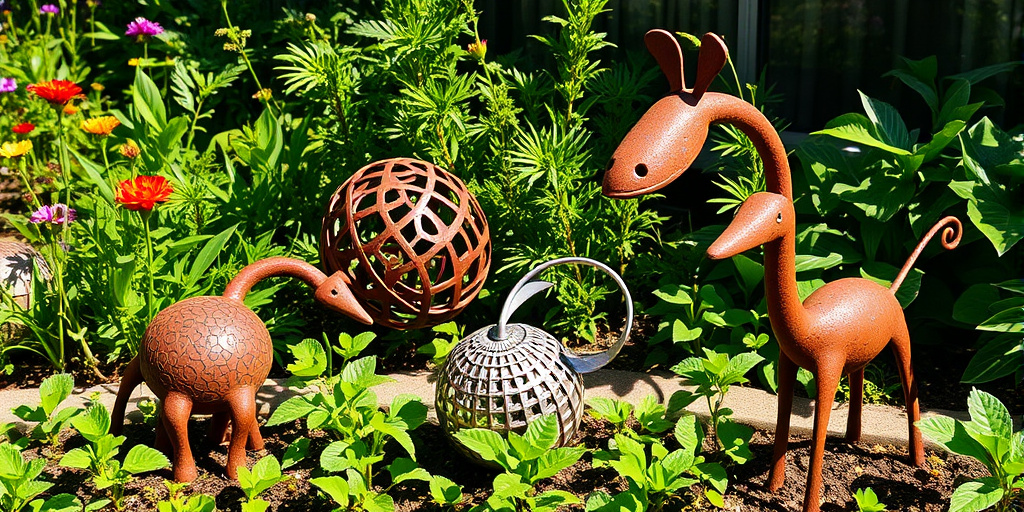 Rost Deko für Garten auswählen