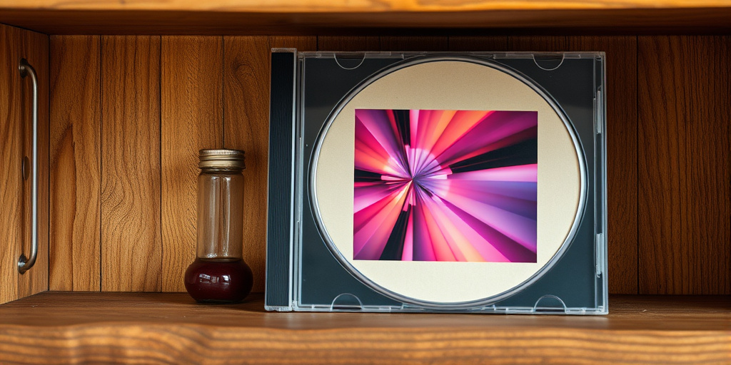 Upcycling Deko Ideen - - CD-Hüllen in originelle Bilderrahmen umgestalten
