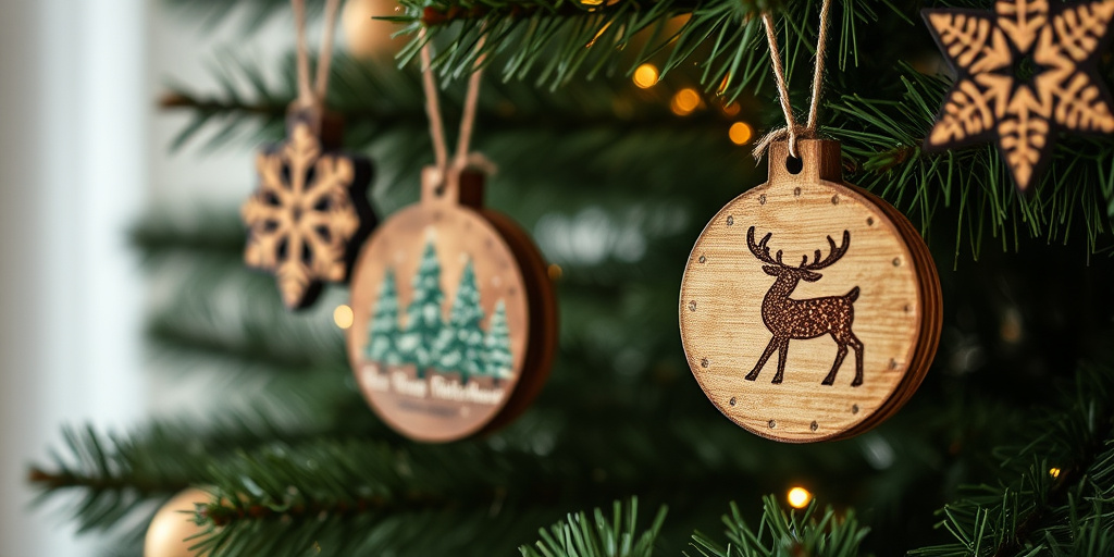 Weihnachtsbaum Holz-Deko DIY-Projekte - - Zauberhafte Holzornamente selbst gestalten
