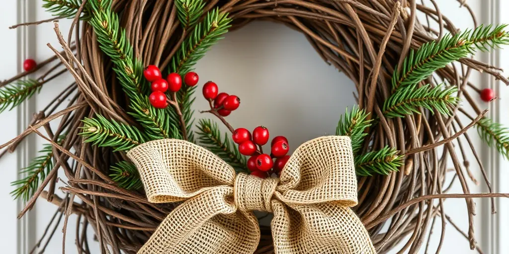 Adventskranz selbst binden