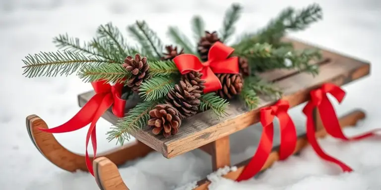 alten-schlitten-deko