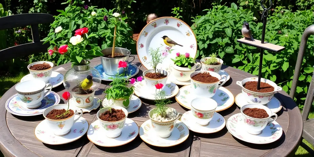 Altes Geschirr: Kreatives Upcycling