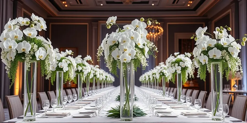 Arrangement-Kunst: Blumen in Szene setzen
