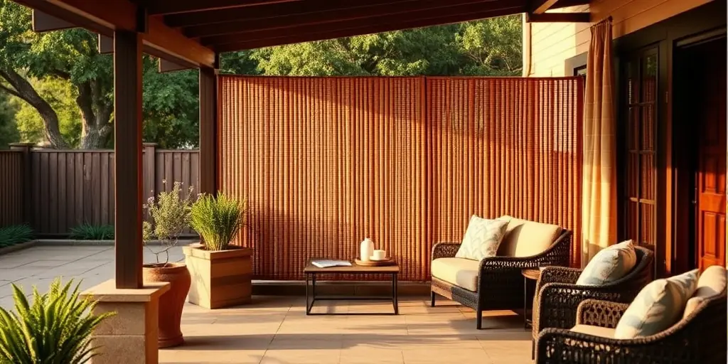 Bambus als Sichtschutz