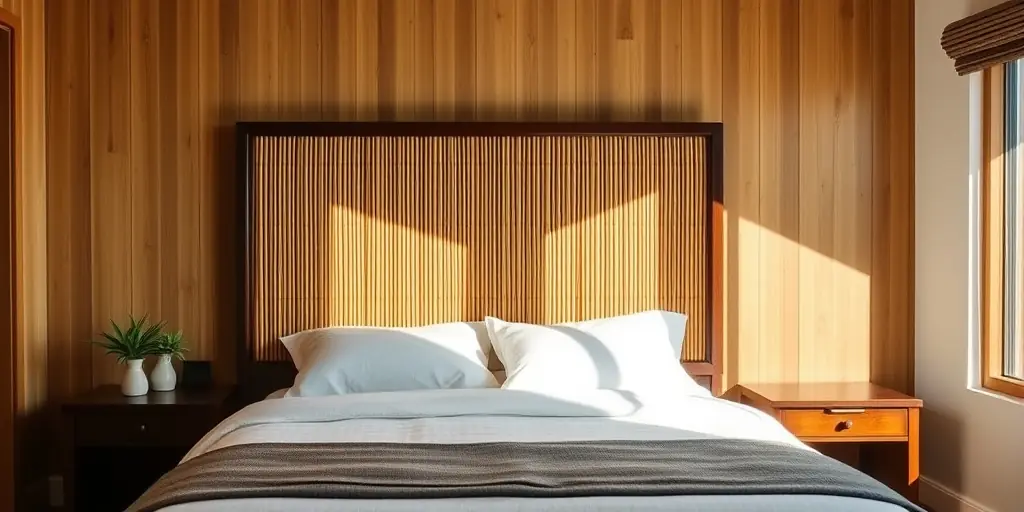 Bambuspaneele für Eleganz