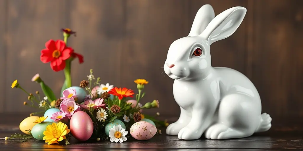 Beleuchtung für den Osterhasen