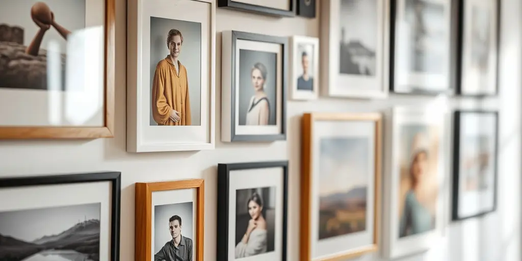 Bilderwände: Persönliche Galerien gestalten