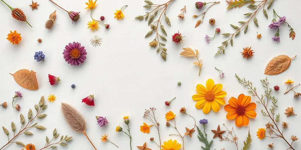 Blumen selbst trocknen