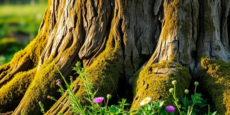 deko-baumstamm-garten
