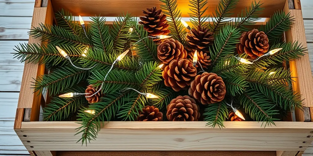 Dekorative Holzkisten