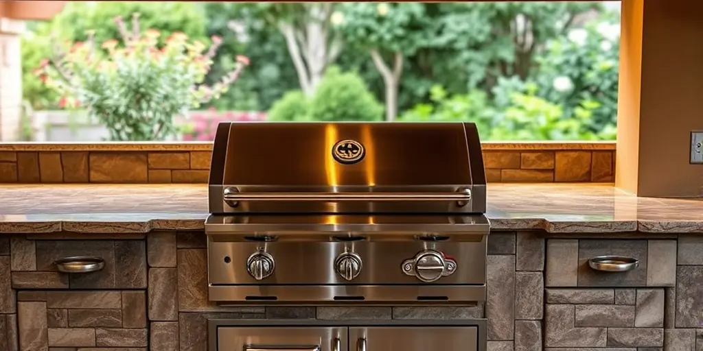 Den Grill harmonisch integrieren