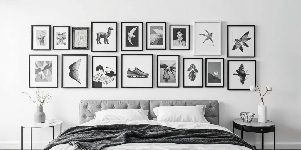 Die klassische Bilderwand