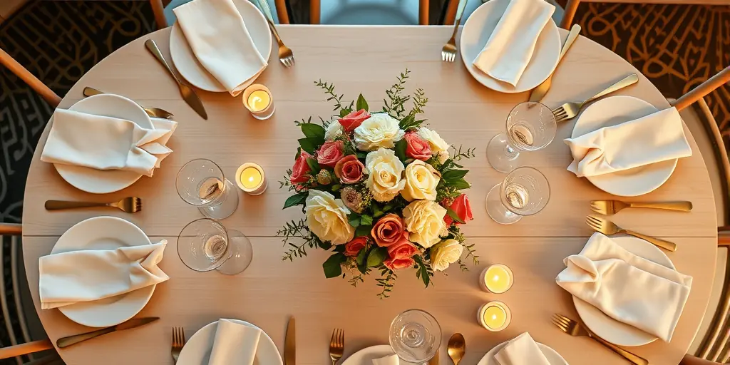 Die perfekte Tischdekoration