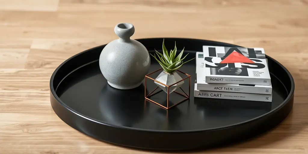 DIY-Deko für das Tablett