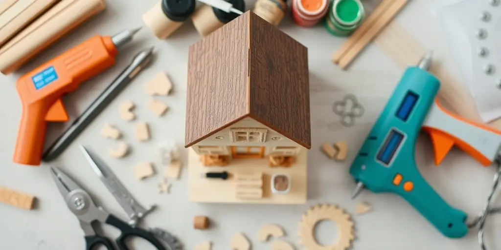 DIY-Projekte mit Deko Häusern