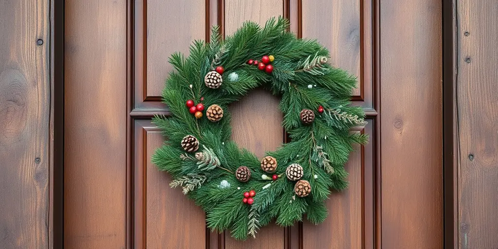 Festliche Türkränze selbst gestalten