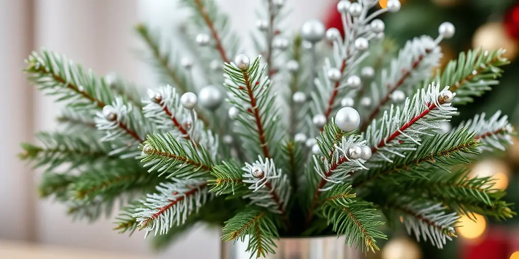 Festliche Weihnachtsdekoration