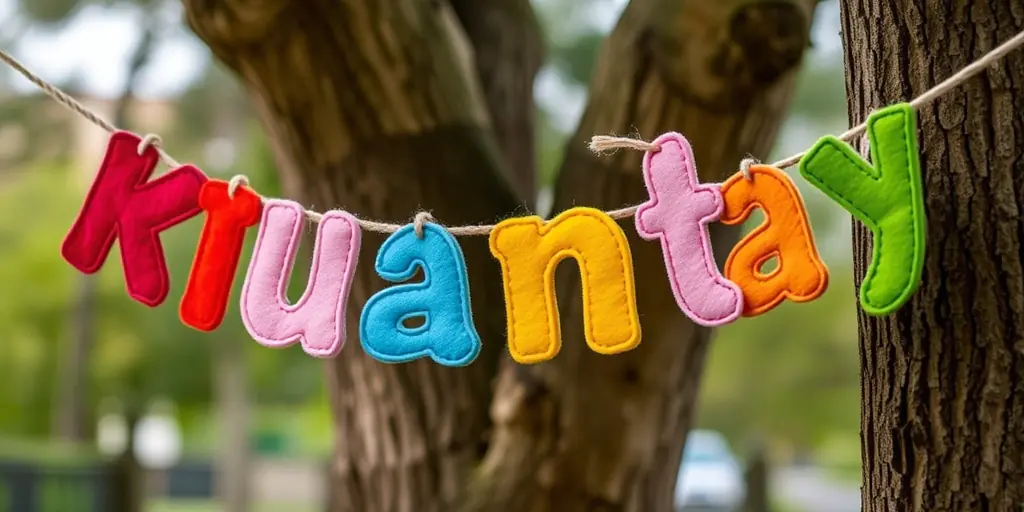 Girlanden: Farbenfrohe Akzente