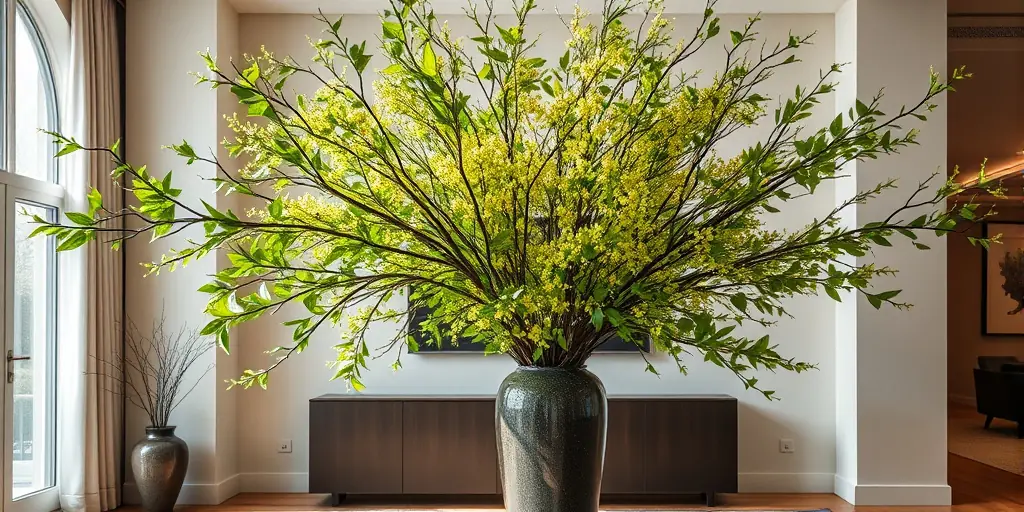 Großflächige Zweig-Arrangements